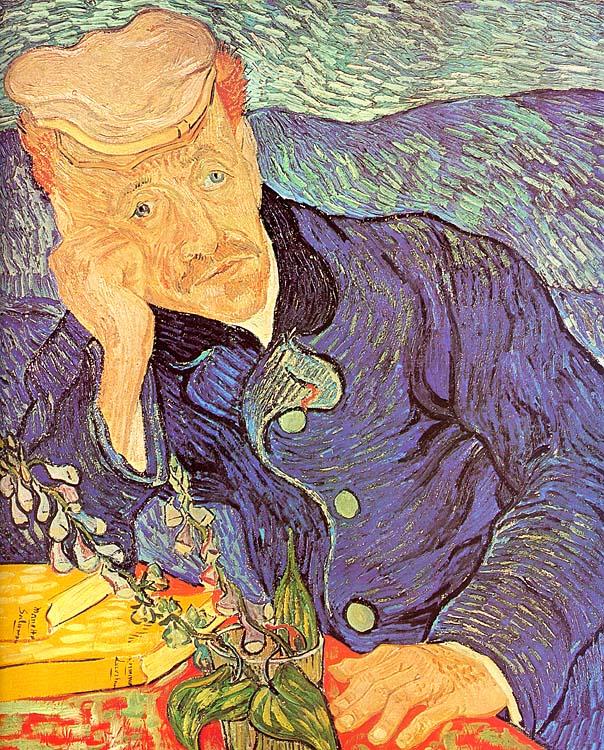 Vincent Van Gogh Portrait of Dr Gachet oil painting image